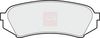 APEC Brake Pad Set, disc brake PAD1099