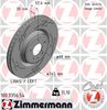 Гальмівний диск ZIMMERMANN 100.3356.54