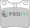 Комплект гальмівних колодок, дискове гальмо PROFIT 5000-1044