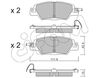 Комплект гальмівних колодок, дискове гальмо CIFAM 822-1158-0 (22333, 22332, D1846)