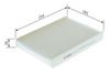 BOSCH Filter, cabin air 1 987 432 272