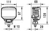 světlomet pracovní LED POWER BEAM 1800 COMPACT 1GA996488-011