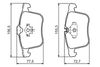 Bosch Brake Pad Set 0 986 494 280 (0986494280)