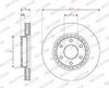 Ferodo Brake Disc DDF2073C-1
