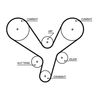 Gates Water Pump and Timing Belt Kit KP15700XS