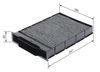Bosch Filter, cabin air 1 987 432 393