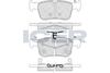 Комплект гальмівних колодок, дискове гальмо ICER 182339 (22916, 22917, 22918, D2102-9106, D2102-9335)