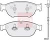 APEC Brake Pad Set, disc brake PAD1810