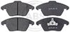 Комплект гальмівних колодок, дискове гальмо A.B.S. 37429