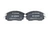 Комплект гальмівних колодок, дискове гальмо BOSCH 0 986 494 890 (BP1878, E9 90R-01899/2844, 23698;23699)
