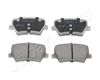 Комплект гальмівних колодок, дискове гальмо JAPANPARTS PP-0322AF