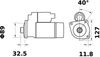 MAHLE Getriebestarter 24 V / 5,5 kW - MS 147