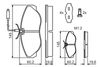 комплект спирачно феродо, дискови спирачки