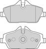 комплект спирачно феродо, дискови спирачки