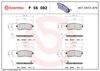BREMBO Brake Pad Set, disc brake P 56 082