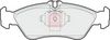 APEC Brake Pad Set, disc brake PAD929