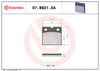 BREMBO Brake Pad Set, disc brake 07BB21SA