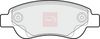 APEC Brake Pad Set, disc brake PAD1460