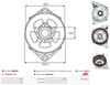Stator, Generator