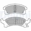 комплект спирачно феродо, дискови спирачки
