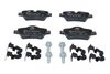 Bremsbelagsatz, Scheibenbremse