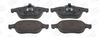 Комплект тормозных колодок, дисковый тормоз CHAMPION 573017CH