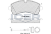 Комплект тормозных колодок, дисковый тормоз ICER LM1785 (29200, D1268-8383, D1699-8383)