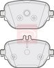 APEC Brake Pad Set, disc brake PAD2163
