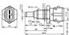 Bosch Sensor, coolant temperature 0 280 130 039