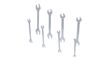 KS Tools CHROME+Doppelgabelschl&uuml;ssel Satz