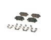 Sada brzdových destiček, kotoučová brzda 0 986 495 319