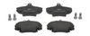 Sada brzdových destiček, kotoučová brzda FDB1781