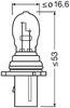 Osram 828 Bulb, park-/position light