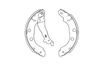 Комплект тормозных колодок KAVO PARTS KBS-7419