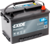 Стартерная аккумуляторная батарея EXIDE EA680