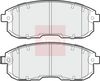 APEC Brake Pad Set, disc brake PAD1756