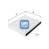 Filtr, vzduch v interiéru 53.189.00