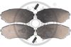 Комплект тормозных колодок, дисковый тормоз OPTIMAL BP-09779 (23515)