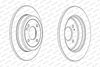 JEU DE 2 DISQUES DE FREIN
