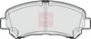 APEC Brake Pad Set, disc brake PAD1869