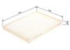 BOSCH Filter, cabin air 1 987 435 097