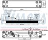 Nissens Oil Cooler, automatic transmission 90837