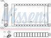 Nissens 70527 Heat Exchanger, interior heating