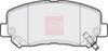 APEC Brake Pad Set, disc brake PAD2076