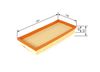 Bosch Air Filter F 026 400 140 (F026400140)