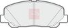 APEC Brake Pad Set, disc brake PAD1580