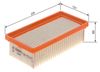 BOSCH Air Filter F 026 400 607