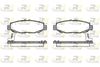 Комплект тормозных колодок, дисковый тормоз ROADHOUSE 2424.04 (PSX242404, 23429, D572-7452)