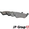 Комплект тормозных колодок, дисковый тормоз JP GROUP 5063700210 (5063700219)