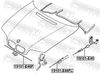 жило за капака на двигателя